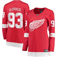Women's Fanatics Alex DeBrincat Red Detroit Red Wings Home Breakaway Jersey