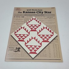 Quilt Blocks from The Kansas City Star Nettie McCathron 1987 Paperback Sewing