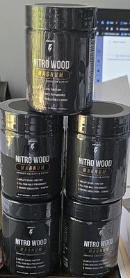 Lot Of 5- New Unopened InnoSupps Nitro Wood Magnum 60 Capsules