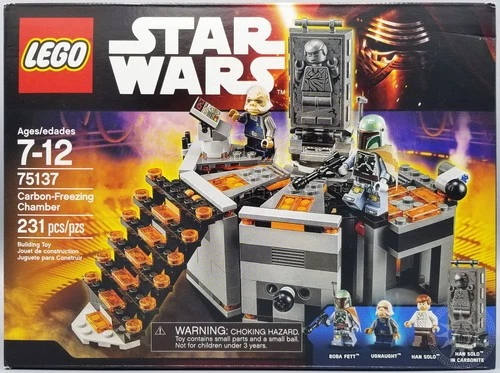 LEGO Star Wars CARBON FREEZING CHAMBER 75137 Retired Set NEW Factory Sealed 2016