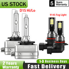 Hid Headlight Hilow Beamled Fog Light Bulb For 2007-2013 Cadillac Escalade Ext