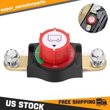 Side Post Battery Disconnect Switch 12v-48v Kill Cut Off Switch For Car Rv Boat