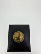 1/4oz Gold Britannia Coin 2022 Queen Elizabeth II In Capsule