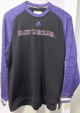 Adidas ECU East Carolina Pirates Pullover/Sweatshirt Size L Climawarm 🏴‍☠️