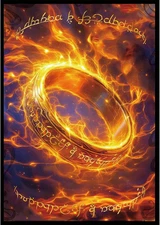 MTG Card Sleeves with 100 Pcs, Waterproof Textured Back Art Sleeves Deck Protect