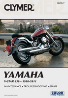Yamaha V-Star 650 Manual Motorcycle (1998-2011) Service Repair Manual Publishing