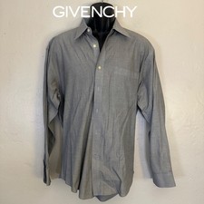 Givenchy Textured Dress Shirt 16.5/34-35 Gently worn 60 cotton/40 polyester