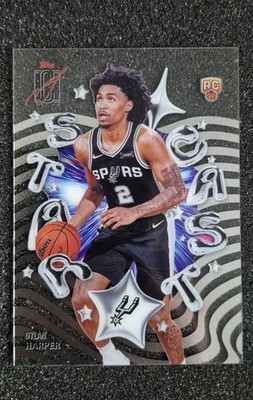 2025-26 Topps Signature Class Dylan Harper Rookie Star Cast Acetate Case Hit SSP
