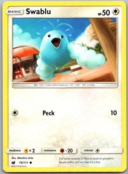 Swablu 79/111 Crimson Invasion Common
