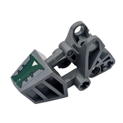 LEGO Bionicle foot grey/green 32475pb01 robot set 8100