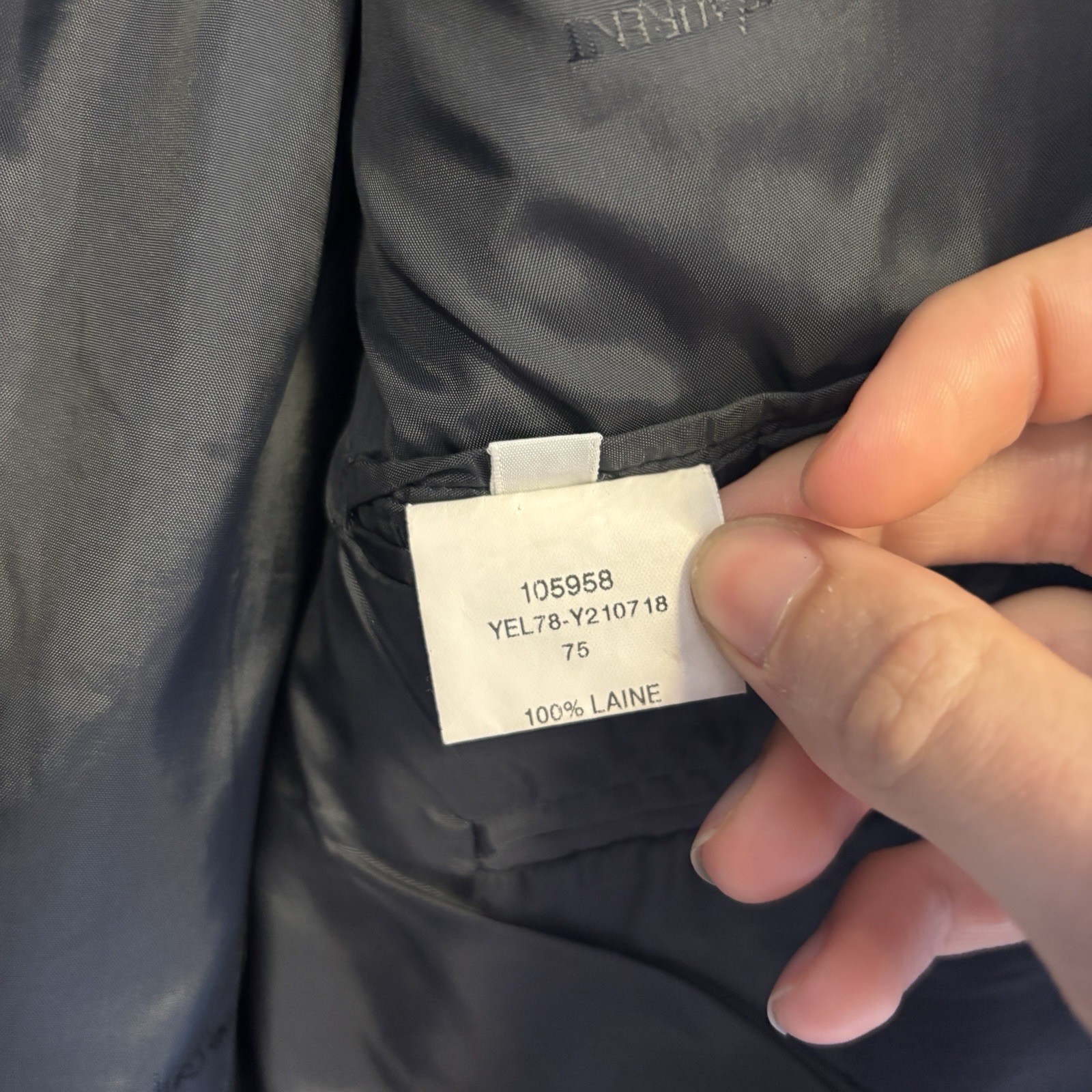 Vintage YSL Yves Saint Laurent Pour Homme Tailore… - image 15