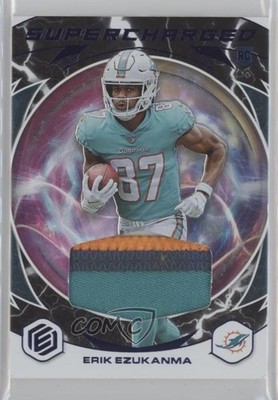 2022 Panini Elements Supercharged Cobalt 24/27 Erik Ezukanma Rookie RC 0t30
