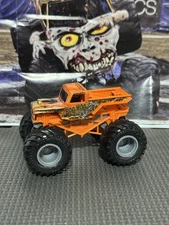 Monster Jam Bog Hog Orange Loose 4X4 Truck HTF 1/64 Diecast  VGC