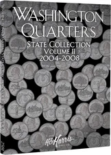 Washington Quarters State Collection #2:2004-2008 - Official Whitman Coin Folder