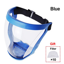 Work Protection Mask Transparent Facial Shield Transparent Facial Protector Face