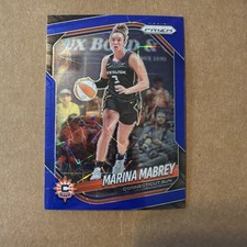 2025 Panini Prizm WNBA - Marina Mabrey #18 Blue Velocity Prizm