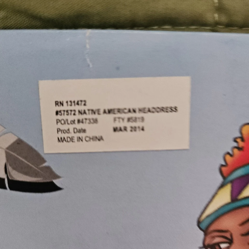 NATIVE AMERICAN INDIAN HEADRESS - Image 3 of 4