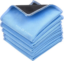 Microfiber Cleaning Cloths - 5 Pack - Double-Sided Cleaning Cloths - Microfiber