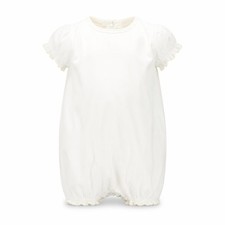 Baby mamas & papas Size 9-12 Months Babygrow One-Piece White Short Sleeve