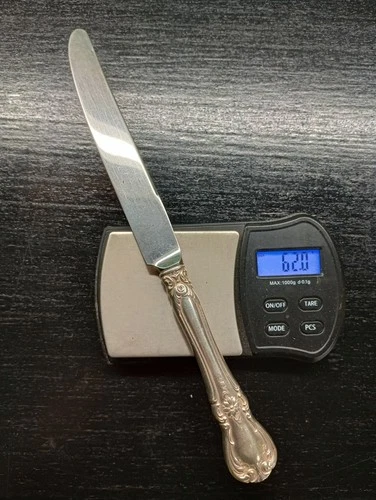 Old Master Towle Sterling Silver Dinner Knife 8 7/8" Flatware No Monogram