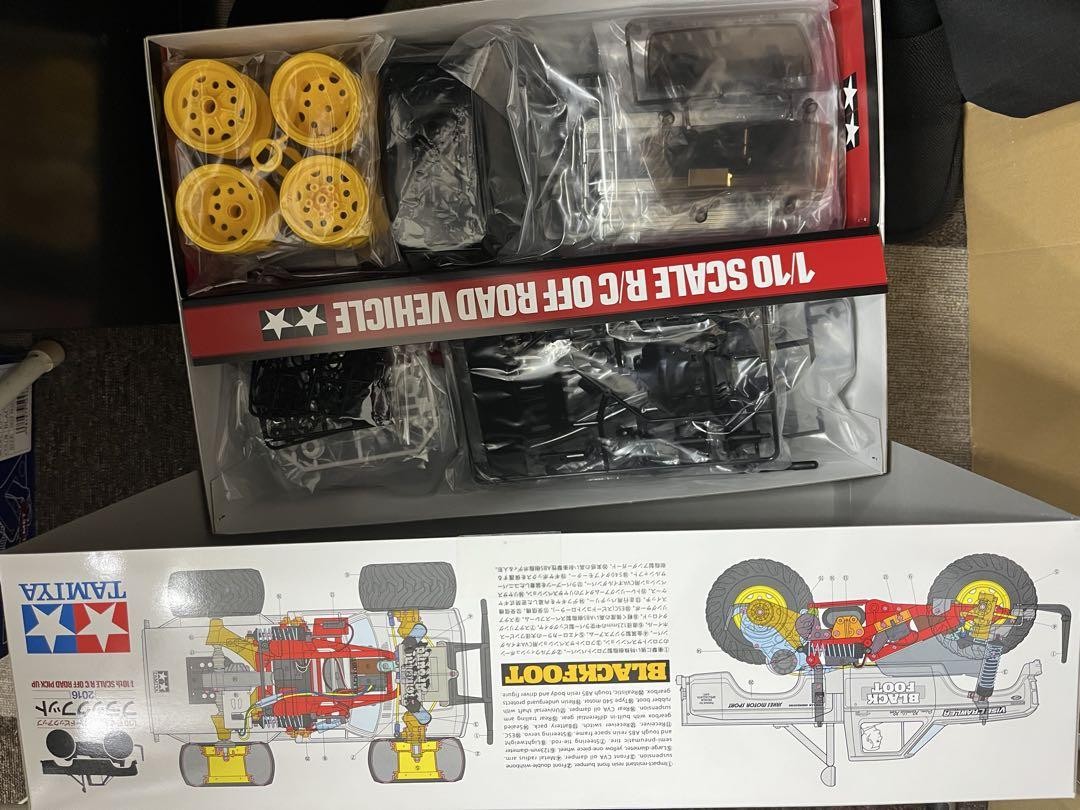 タミヤ 1/10 BLACKFOOT オフロードピックアップ タミヤ 1/10 BLACKFOOT オフロードピックアップ Tamiya 1/10