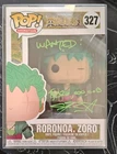Funko Pop! Vinyl: One Piece - Roronoa Zoro #327 Signed By Chris Sabat With JSA