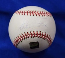 Elroy Face Topps Coa Autograph Major League OML Signed Baseball