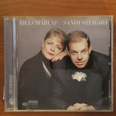 SANDY STEWART / BILL CHARLAP love is here to stay VG/EX (CD Album, Jazz)