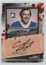 2011-12 ITG Enforcers Auto Andre Dupont #A-AD Auto 05u8