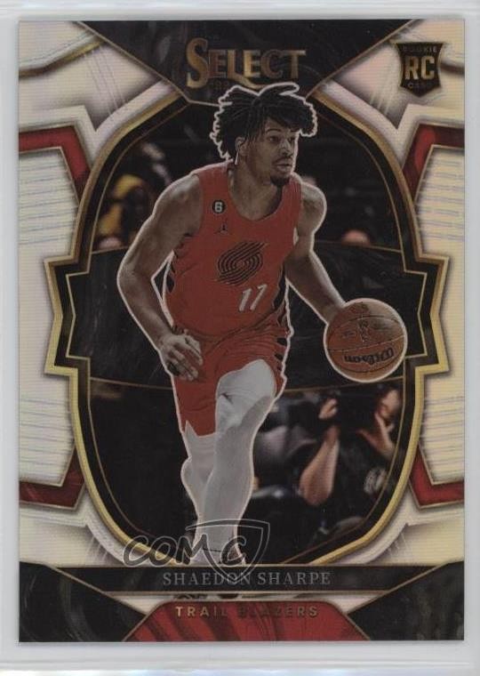 2022-23 Panini Select Concourse Silver Prizm Shaedon Sharpe #71 12g7