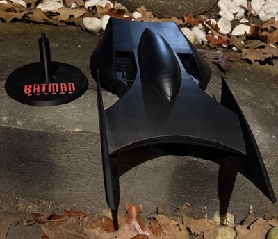   DC Multiverse Batman Beyond Batmobile   Large-Scale 3D Printed Model painted