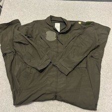 U.S. Military Coveralls Flyers FR 44L Green CWU 27/P Sage Class 1 Vintage USAF