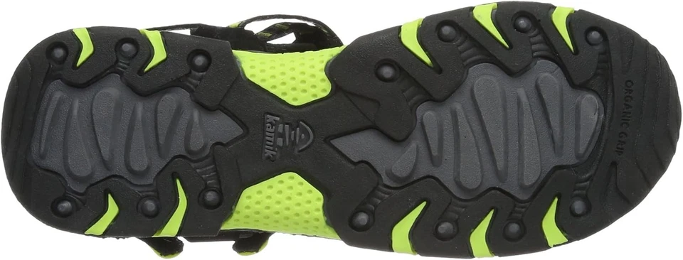 Kamik Niños Jetty Sandalias Zapatos de Verano, Negro (Lima), 28 EUR Foto 4 de 4