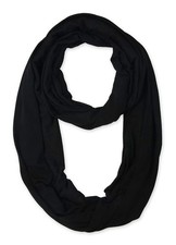 corciova Black Soft Girl Women Infinity Wrap Scarf XXX-Large, 106