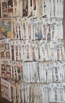 McCalls Craft Sewing Patterns Curtains Valance Home Decor Kitchen Bathroom U-pik