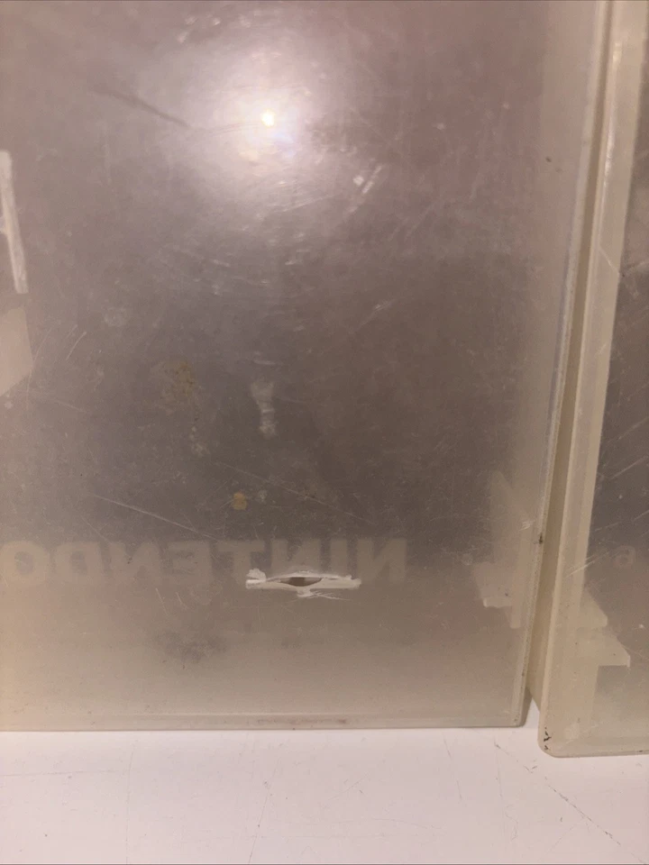 Lote de 2 Nintendo 64 N64 Estuche Rígido Juego Clamshell Plástico Verde OEM Dañado LEER Foto 4 de 4