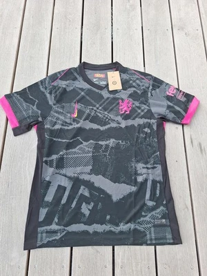 Maillot Chelsea Fc Noir Et Rose - Photo 1/3