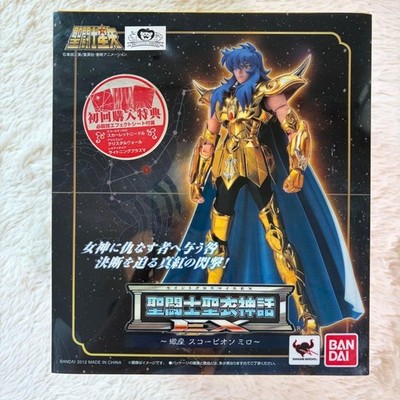 Saint Cloth Myth EX Scorpio Milo Saint Seiya [Box has some wear]