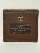 5x 78rpm FURWANGLER & BPO - Beethoven Symphony No.5 Op.67 - IN ORIG. ALBUM !