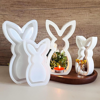 Silikonformen GießFormen Ostern, 2 StüCk Osterhase Silikonform Ostern Silikonfor