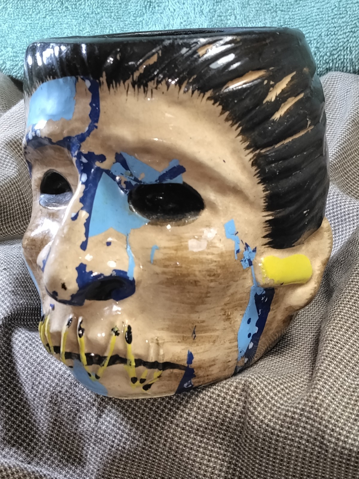 Vintage Mai-Kai Shrunken Head Tiki Mug 1950s-60 Ver. Ft.Lauderdale Fl Rare Tiki