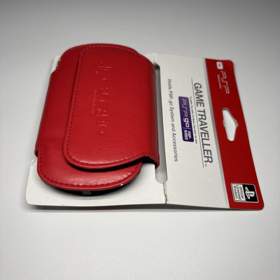 CUSTODIA SONY PSP GO PELLE - CASE PROTETTIVA PLAYSTATION PORTABLE ORIGINALE RARA - Immagine 4 di 4