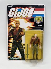 Super 7 ReAction  G.I. Joe Duke First Sergeant Tiger Force 3.75  Figure
