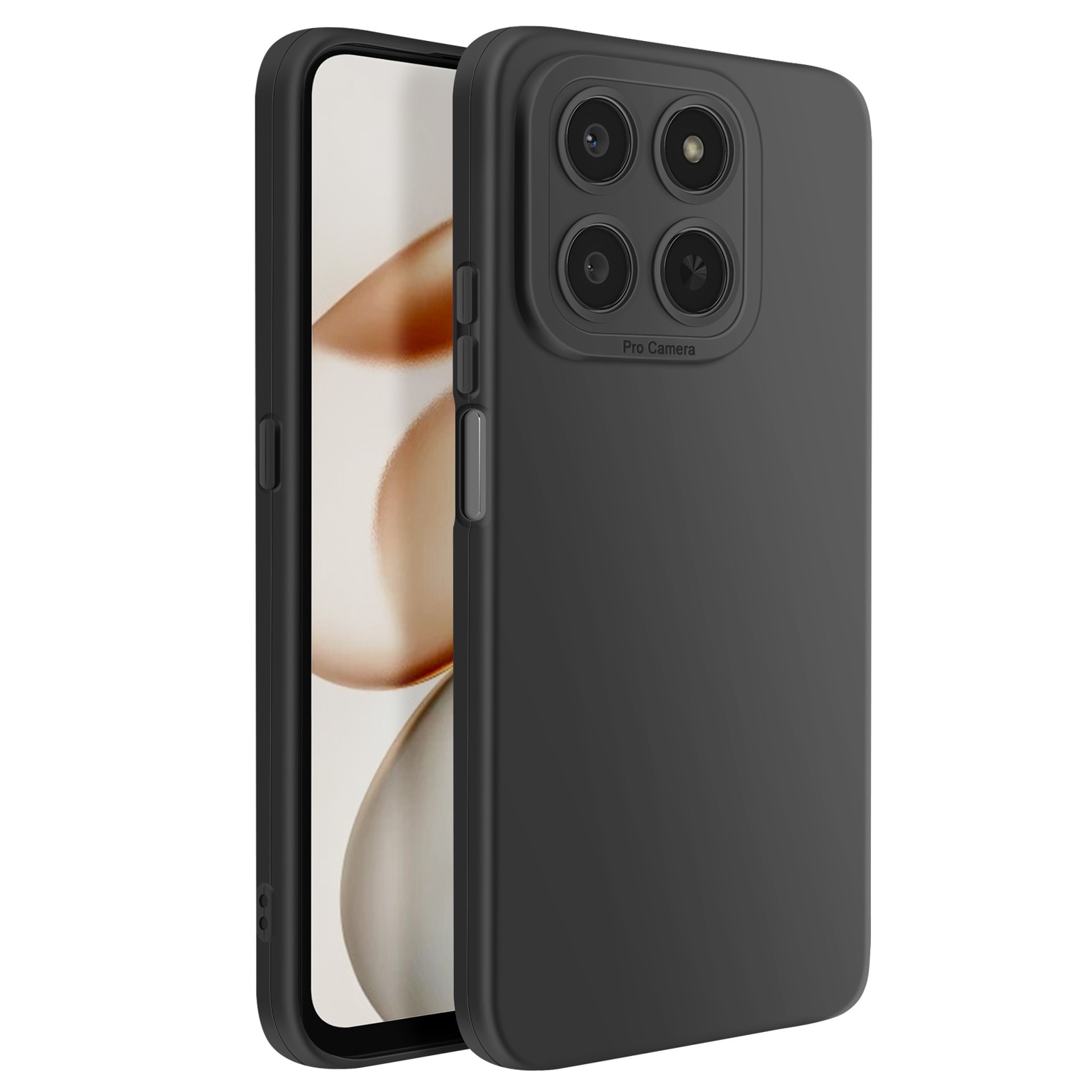 Coque Honor 400 Smart Avizar silicone avec bloc caméra renforcé transparent