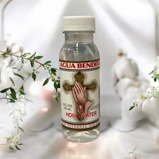CRUSELLAS HOLY WATER - AGUA BENDITA  8 FL oz Bottle   For External Use   Blessed