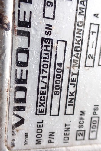 VIDEOJET EXCEL/170iUHS -- CPU Processor -- 375080 RevG -- 375400 - Picture 10 of 13