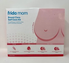 Frida Mom Breast Care Self Care Kit 2-in-1 Lactation Massager With 2 Warmers New