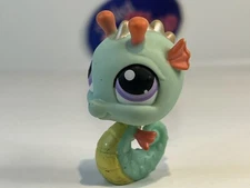 SEAHORSE #348 - Authentic Littlest Pet Shop - Hasbro LPS
