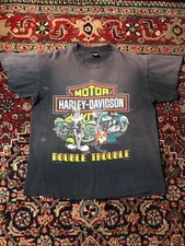 Vintage 1993 Harley Davidson Looney Tunes T shirt size large made in USA