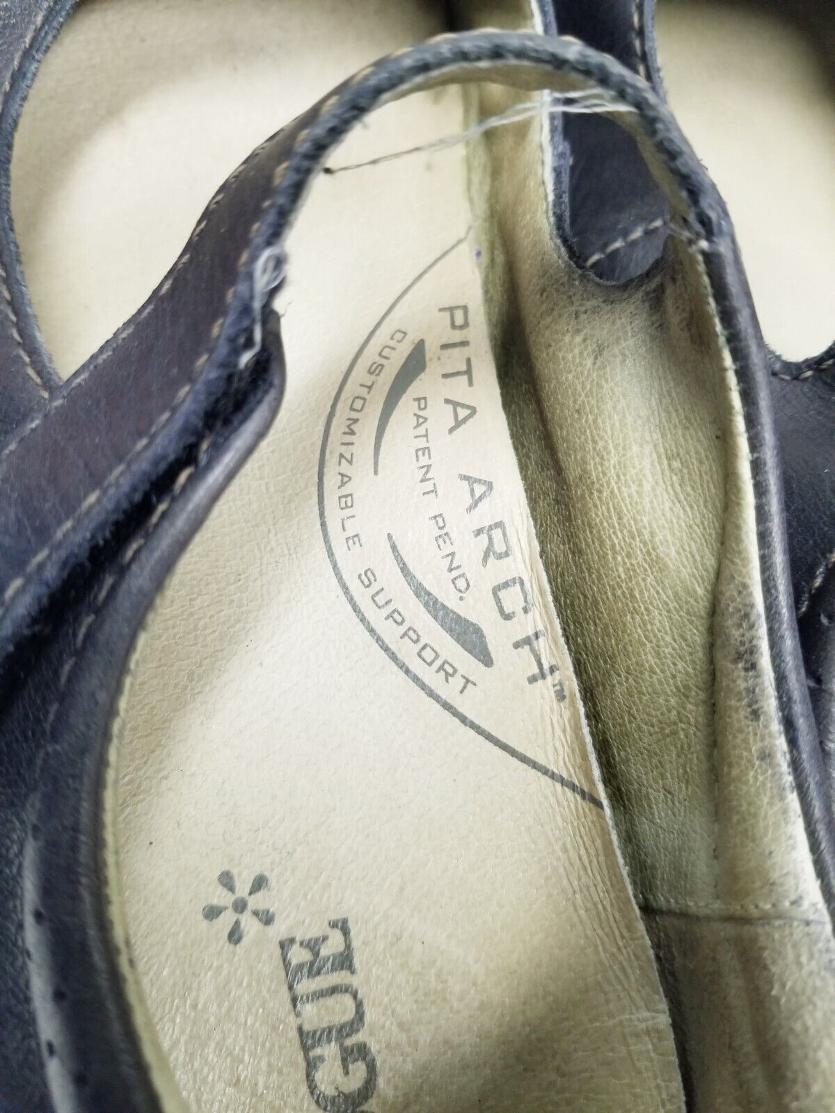 SAOLA Ballerine Mary Jane Rogue in pelle nera con supporto arco regolabile e suola in sughero 9